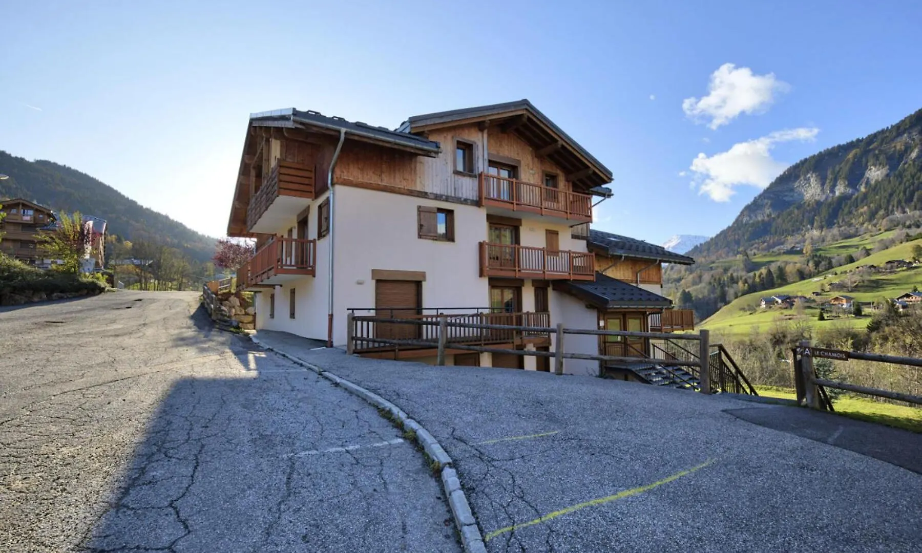 Les Chalets Des Evettes - Appartement Deux Chambres Au Pied Des Pistes Dans Une Residence Avec Piscine Mae-9151 Flumet Apartment