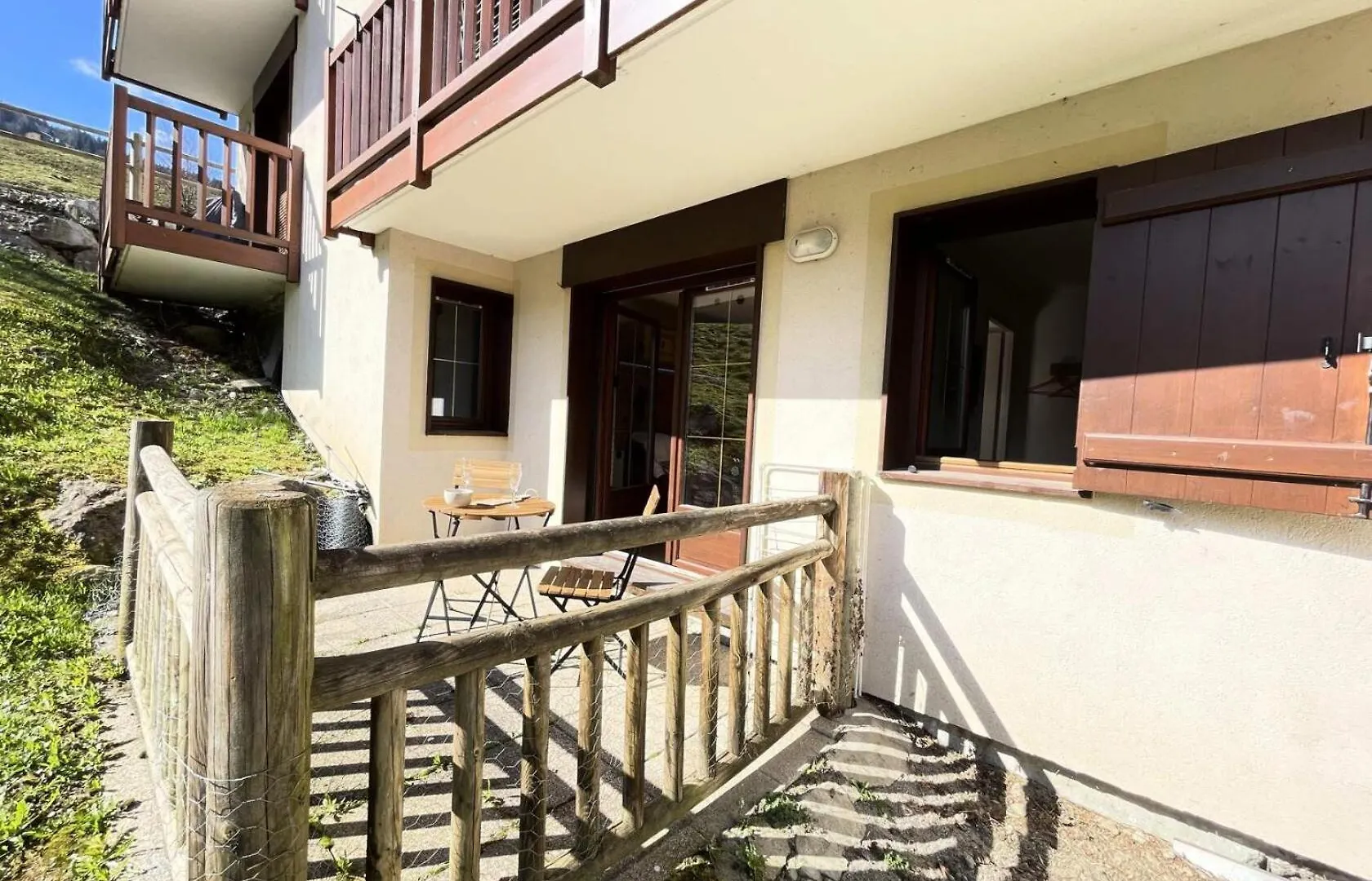 Les Chalets Des Evettes - Appartement Deux Chambres Au Pied Des Pistes Dans Une Residence Avec Piscine Mae-9151 Flumet 0*,