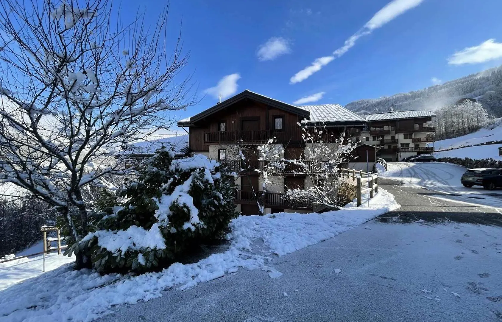 Les Chalets Des Evettes - Appartement Deux Chambres Au Pied Des Pistes Dans Une Residence Avec Piscine Mae-9151 Flumet